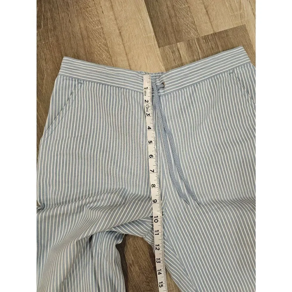 Hanna Anderson 100% Cotton Pants Wide Leg Striped size Small - Picture 5 of 8